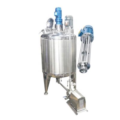 China Factory Price Best Stainless Steel Oil Jelly Making Machine Mixing Tank for sale