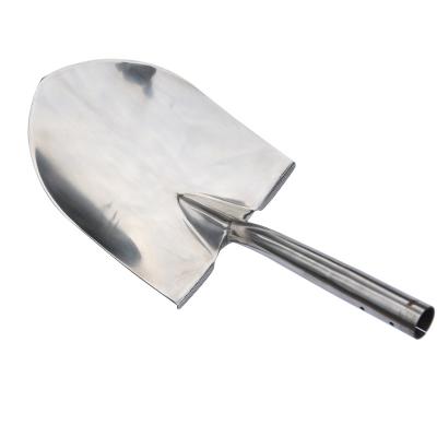 China Garden Shovel Wholesale Stainless Steel Forged Garden Shovel Digging Head For Gardening for sale