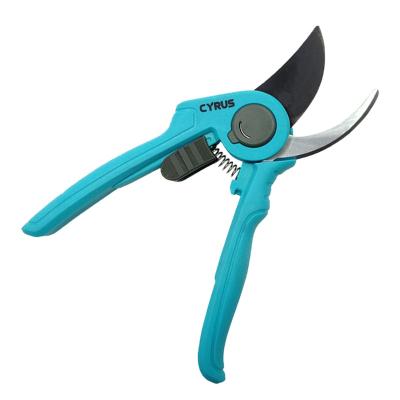 China High Quality Gardening Bypass Anti-skid Handle Fruit Garden Shears Stainless Steel Scissors Garden Tools Flower Pruner for sale