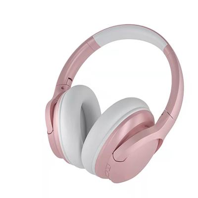 China Factory Wholesale Girls Kids Over-Ear Wireless Active Noise Canceling Headphones ANC Headset for sale