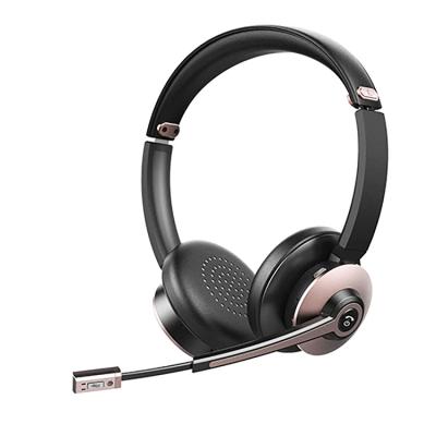 China Computer Comfortable Headphones Wholesale Noise Canceling USB Wired Headset For Calling Center for sale