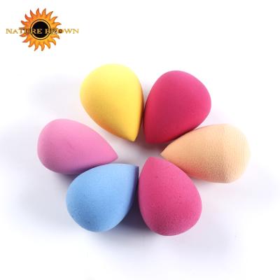 China Eco - Friendly Customized Color Reusable Silicone Makeup Sponge for sale