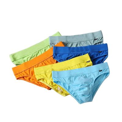 China Custom Breathable Slip Man Mens Swim Briefs Cotton Breathable Elastic Underwear Boxer Briefs For Men for sale