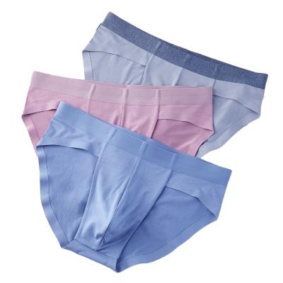 China Anti-Static Panties Man Shape Boy Seamless Mens Briefs Underwear Comfortable New Design Modal Custom Boxer Briefs Men for sale