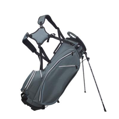 China Durable Nylon Waterproof Lightweight 7 Dividers Custom Logo Carry Golf Stand Bag for sale