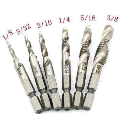 China HSS-4341 6 Pcs HSS-4341 Hex Threaded Screw 1/4