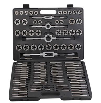 China The operation is easier and efficient. Alloy Steel Wire Taper Die Hardware Tool Metric Hand Tap Die Set Suit Te koop