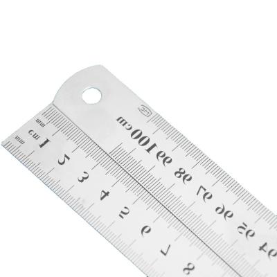 China Home Decoration Measuring Stainless Steel Ruler 150mm 200mm 300mm 500mm 1000mm Tool Woodworking Tool Measuring Ruler à venda