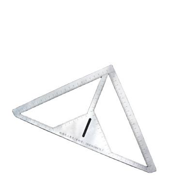 Китай tool measuring > New Tool Multi Functional Triangle Ruler Stainless Steel Ruler Floor Pattern Floor Pattern Tile Measuring Ruler продается