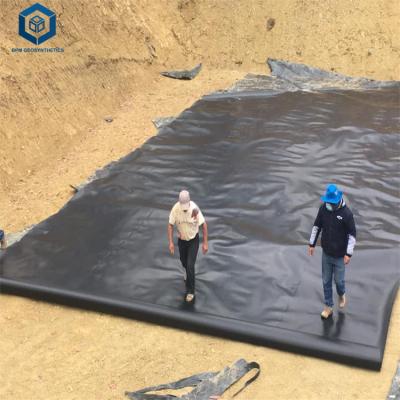 China 0.75mm geomembrane 0.75mm HDPE geomembrane 1.5mm industrial geomembrane in Thailand BPM GEOSYNTHETICS for sale