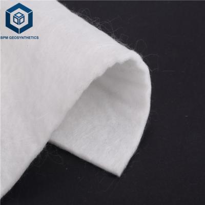 China 100g/m2 Building Construction Geotextile PET Continuous Filament Nonwoven Geotextile for sale