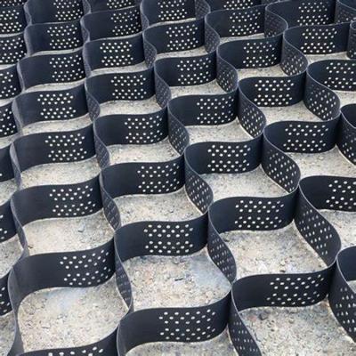 China Modern Gravel Stabilizer Honeycomb Mesh Interlocking Paver Panel Geocell Price for sale