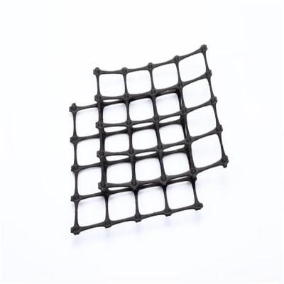 China Industrial high strength plastic geogrid for soil reinforcement for sale