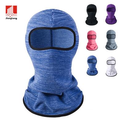 China 2022 COMMON Wholesale Customized One Hole Polyester Balaclava Hat Solid Camouflage Custom Design Your Own One Ski Mask for sale