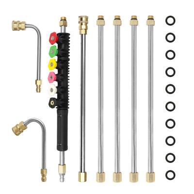 China Car Wash Gun Car Wash Station Accessories Equipment Pressure Seal Extension Magic Wand Car Wash Extension for sale