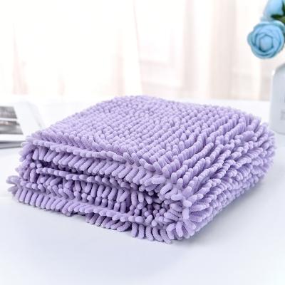 China 2021Quick Chenille Pet Towel Sustainable Dry Soft And Comfortable Super Absorbent Quick Dry Dog Bath Towel Pet Towel for sale