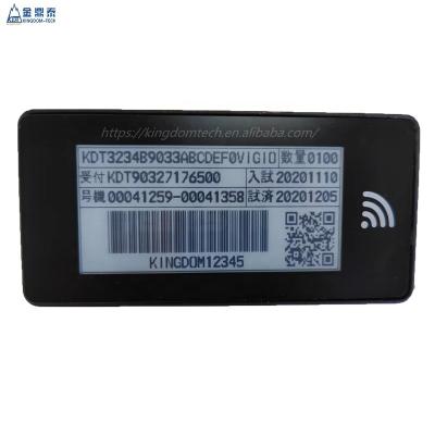 China Supermarket Price Tag UHF Supermarket EEL Electronic ETAG 2.9 Inch Digital Wireless Price Tag RFID Shelf Tag for sale