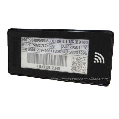 China Custom ESL Wireless Passive Passive E-ink Electronic Digital RFID Price Tag Supermarket E-Paper Display Designer Electronic Price Tags for sale