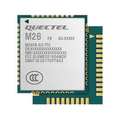 China Ultra Small IoT Quectel M26 Quad Band LCC M26FB-03-BT GSM GPRS Module for sale