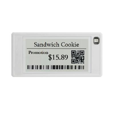 China Supermarket Bestseller Warehouse E-Paper Wireless Display 2.9 2.13 4.2 4.3 7.5 Inch Shelf Label Electronic Price Tag for sale