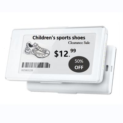 China Retail Store Shelf Label Shoes Store Electronic Wireless E-Paper E-Paper Price Tag 2, 13 inches for sale