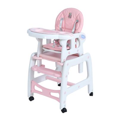 China Eco-friendly Adjustable Backrest 3 in 1 Baby Rocker Umpire Chair Baby Booster Feeding Chair for sale