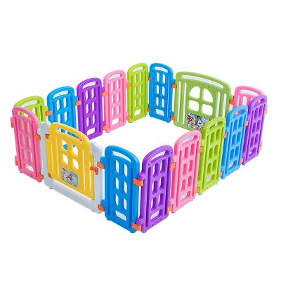 China Eco - Friendly Mini Kids Baby Furniture Modern Indoor Plastic Fences , Baby Playpen Bed for sale