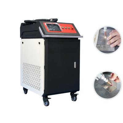 China hanxin Handheld Fiber Laser Welding Machine Price Portable RAYCUS Handheld Laser Welder for Sale for sale