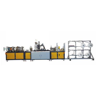 China Professional High Speed Samiautomatic Disposable Face Mask Making Machine For Sale In Stock for sale