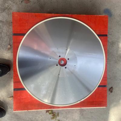 China 610mm Round Slitting Blade Of 610 Mm Round Cutter Blade Log Saw Knife For Cutting Tissue Paper en venta