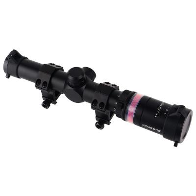 China Red Fiber 1.5-6X24E Riflescope Riflescope Square For Outdoor Hunting Tactical Wholesale China Suppliers 460x120x90mm (18x4.7x3.5inch) for sale