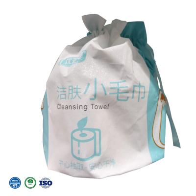 China Hypoallergenic Disposable Wet Face Towels Dry Wipes Soft Nonwoven Wipes Dry Pads for sale