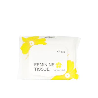 China Different Female High Quality Feminine Wipes Female Care Custom Feminine Wet Wipes for sale