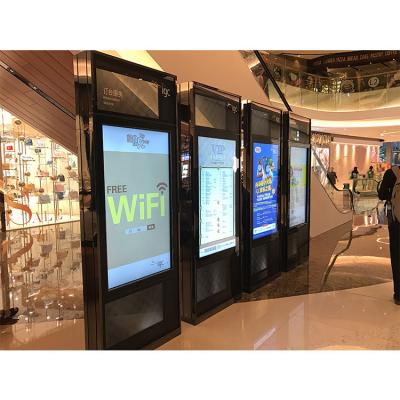 China Luxury advertising Sign board Supermarket Shopping Mall Directional Pylon Signage Message Guidance Totem Pillar Sign for sale