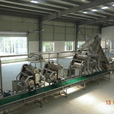 China Full automatic industrial mango pulp puree jam production line from A to Z for sale