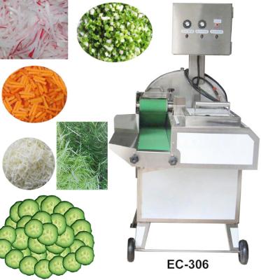 China KINGWISH factory price full automatic carrot cucumber vegetable slicing machine round cutting machine for sale