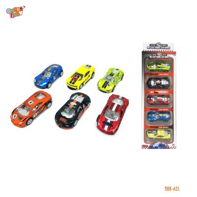 China 1:50 Diecast Scale Diecast Car Toys Alloy Car Pull Back Metal Race Car Toy for sale