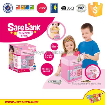 China Shaped Smart Piggy Banks New Technology Money Box Atm Machine Toy Atmosphere Bank For Kid Education Toy for sale