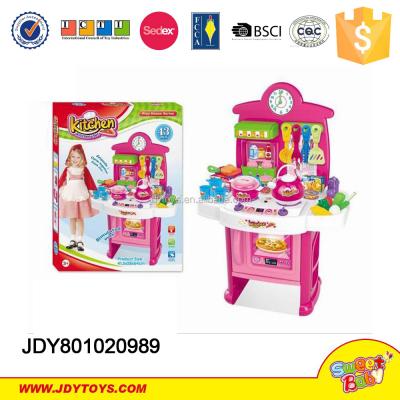 China Plastic Pretend Play Kitchen Set Toys Cooking Play Girls Kitchen Set Toys Cooking Play Girls for sale