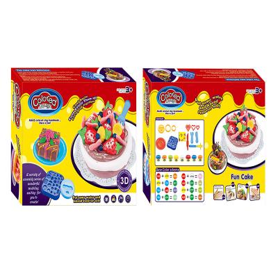 China 9114 DIY Toys Children's Play House Toys Harden Clay Set Art Craft Gift For Child's Play Toys 78.5*33.5*81cm for sale