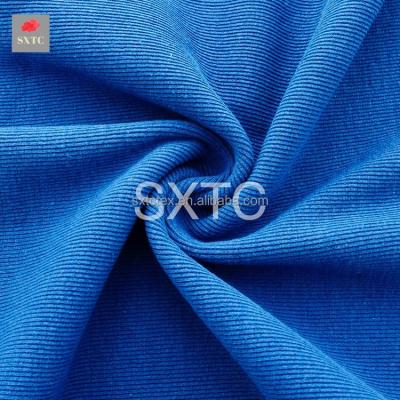 China Hot Selling Daily Life Cheap Cotton Combed Knitted Fabric Cotton T-shirt Fabric Clothing Fabric for sale