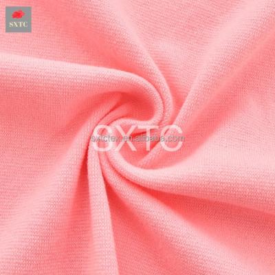 China Wholesale super soft daily life soft pure wadding knitted fabric factory garment and cheap garment processing fabric for sale