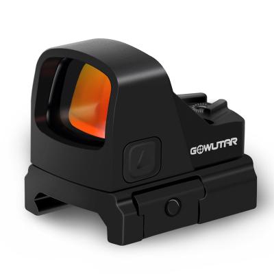 China GOWUTAR Aluminum A17 Dot Sight Red RMsc Cut Scope 1x17mm 2 MOA Compact Reflex Sight Aluminum with 20mm for sale