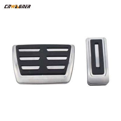 China Lesther CNWAGNER Car Plastic Auto Cut Off Accelerator Pedals Coche Clutch Diesel Fuel Footrest Pedal Pad For VW AT Multivan Caravelle for sale