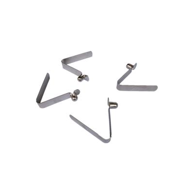 China No burr steel spring piece positioning material is used for various square and round tubes for sale