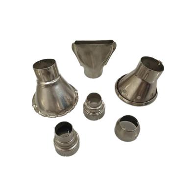 China Burr Does Not Customize Various Shapes And Specifications Of Air Gun Nozzle Metal Stamping Parts For Hot Air Gun for sale