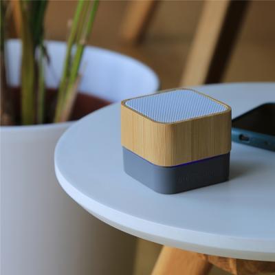 China Amazon simplify scandinavia style design Eco-Friendly pocket Bamboo Wireless Speaker for phone outdoor for sale