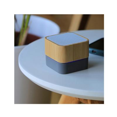 China Outdoor Travel Gadget Environmentally-Friendly 3W Mini Portable Bamboo BT Speaker for sale