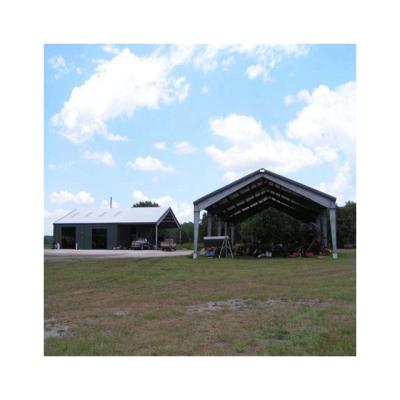 China High Quality Steel Fabricated House Design Steel Structure Farmhouse Storage Building for sale