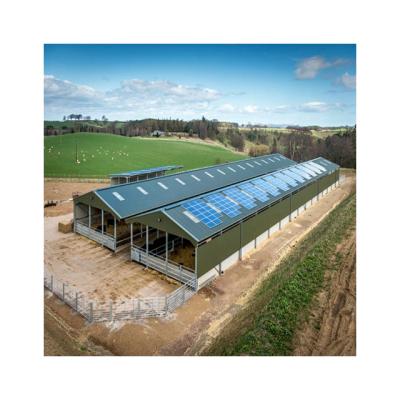 China high quality cheap poultry shed cow shed farm building Bouvet Island Q235 for sale